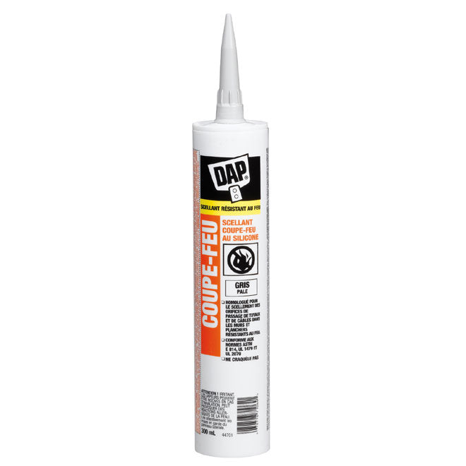 Scellant coupe-feu DAP - Gris pâle - 300 mL