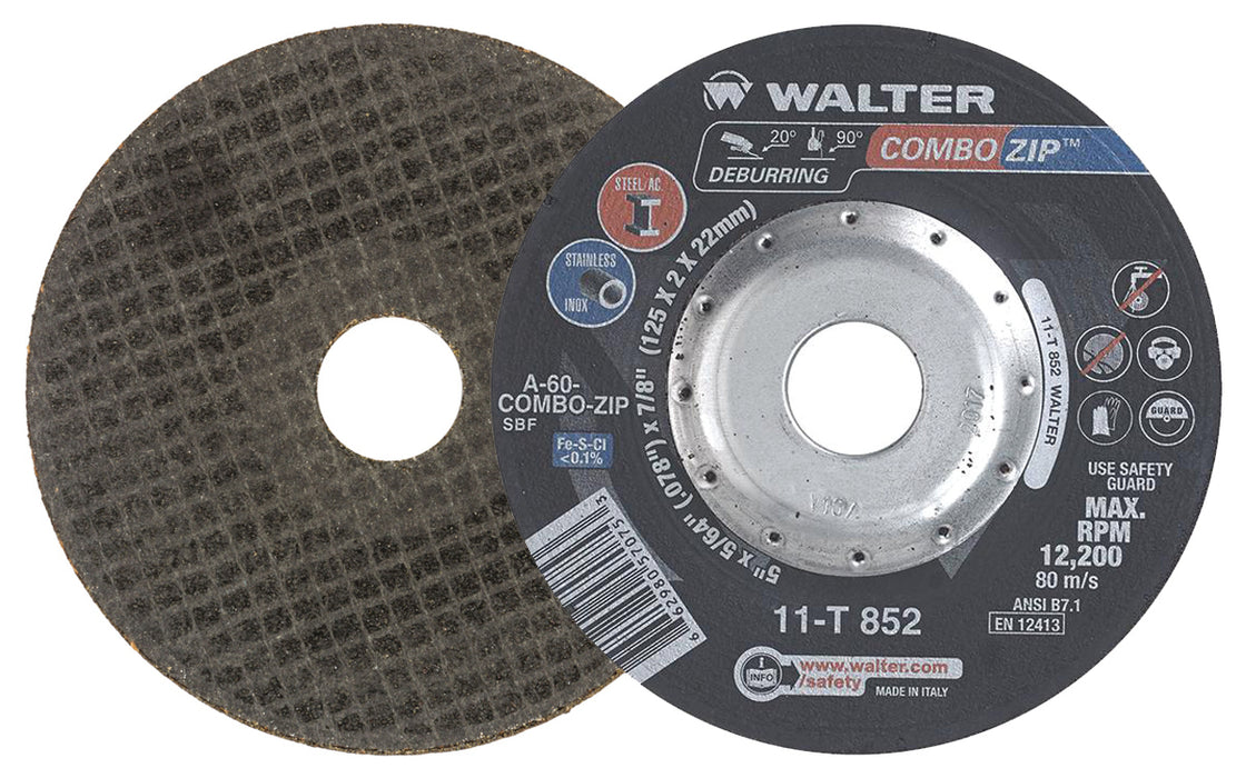 Meule à ébarber COMBO ZIP™ [4-1/2"x5/64"x7/8"] - Quincaillerie G.H. Berger