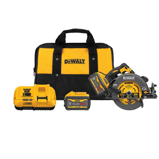 Ens. Scie circulaire 7-1/4" 60V MAX* avec 2 batteries FLEXVOLT® - Quincaillerie G.H. Berger
