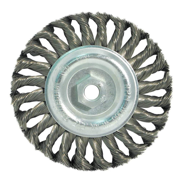 Brosse à fils noués 4" ROK - Quincaillerie G.H. Berger