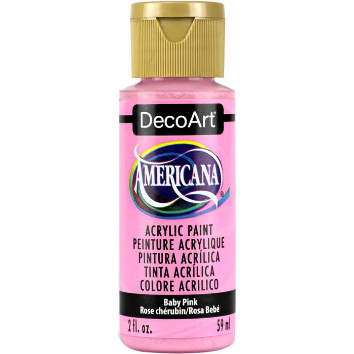 Peinture acrylique DecoArt - Rose chérubin - 2 oz - Quincaillerie G.H. Berger