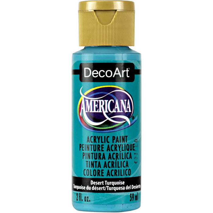 Peinture acrylique DecoArt - Turquoise du désert - 2 oz - Quincaillerie G.H. Berger