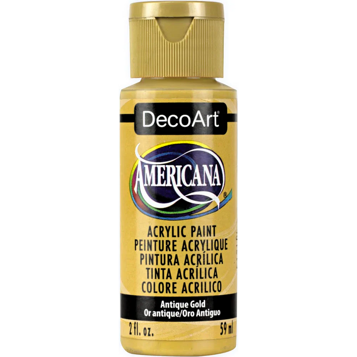 Peinture acrylique DecoArt - Or antique - 2 oz - Quincaillerie G.H. Berger