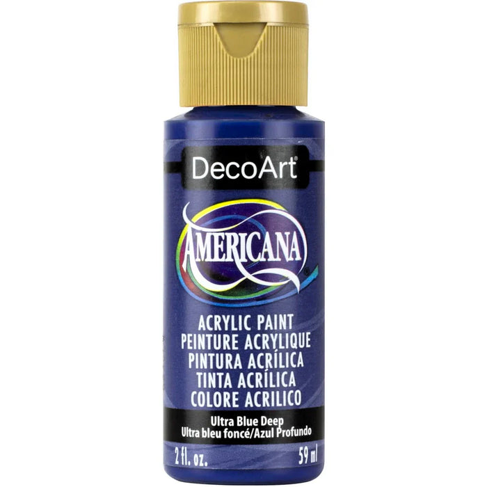 Peinture acrylique DecoArt - Ultra bleu foncé - 2 oz - Quincaillerie G.H. Berger