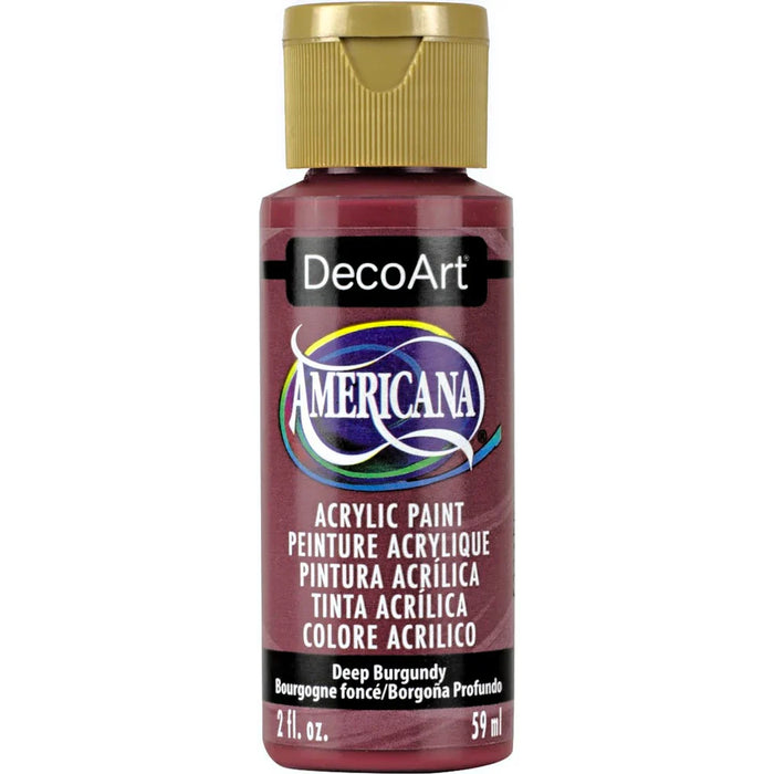 Peinture acrylique DecoArt - Bourgogne foncé - 2 oz - Quincaillerie G.H. Berger