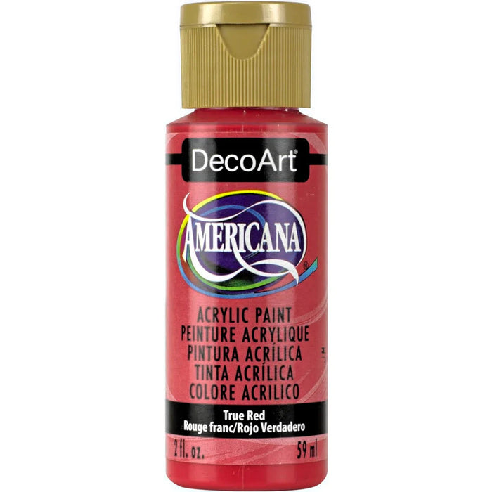 Peinture acrylique DecoArt - Rouge franc - 2 oz - Quincaillerie G.H. Berger