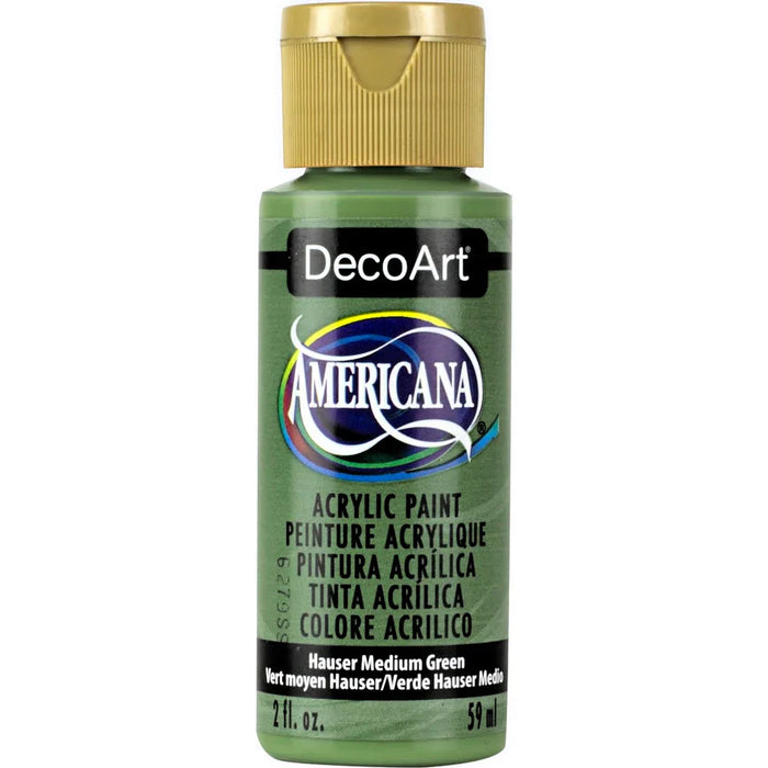 Peinture acrylique DecoArt - Vert moyen Hauser - 2 oz - Quincaillerie G.H. Berger