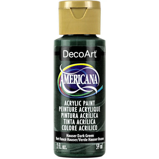 Peinture acrylique DecoArt - Vert foncé Hauser - 2 oz - Quincaillerie G.H. Berger
