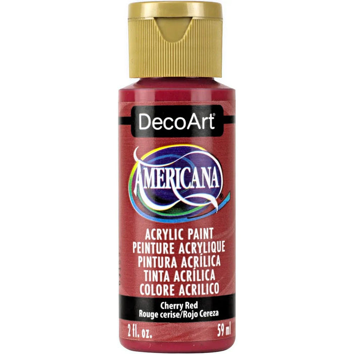 Peinture acrylique DecoArt - Rouge cerise - 2 oz - Quincaillerie G.H. Berger