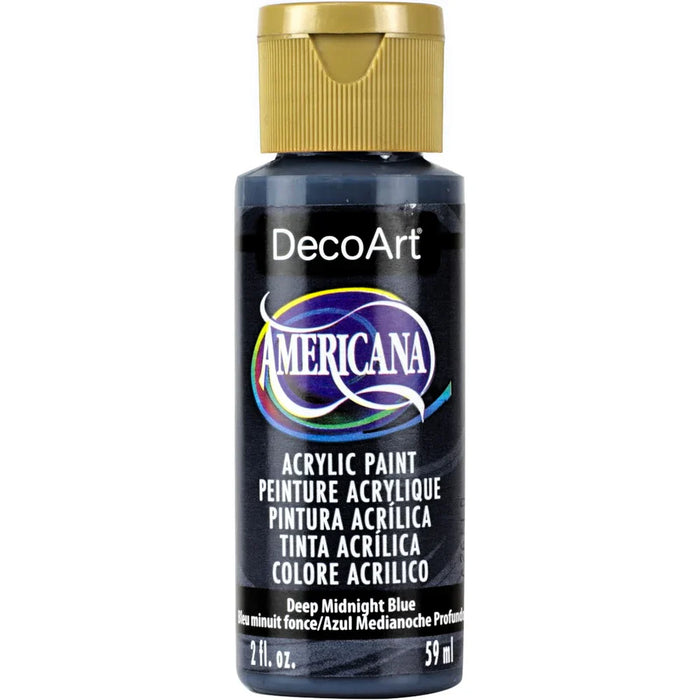Peinture acrylique DecoArt - Bleu minuit foncé - 2 oz - Quincaillerie G.H. Berger