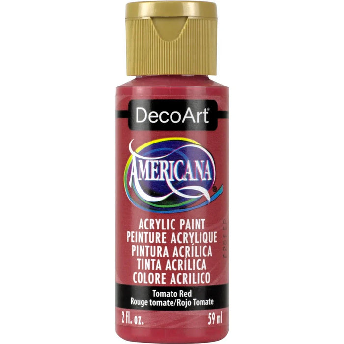 Peinture acrylique DecoArt - Rouge tomate - 2 oz