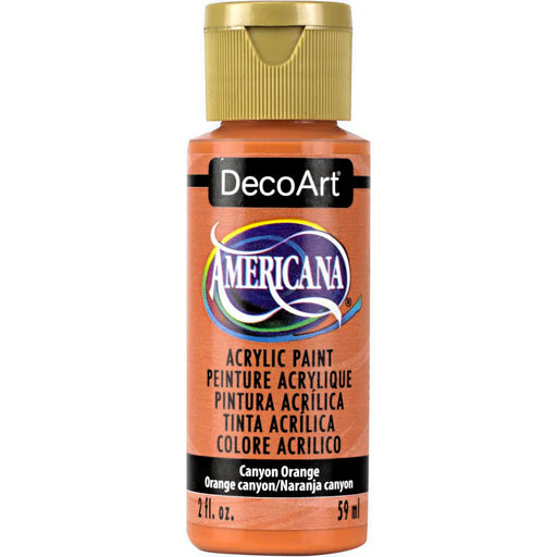 Peinture acrylique DecoArt - Orange canyon - 2 oz - Quincaillerie G.H. Berger
