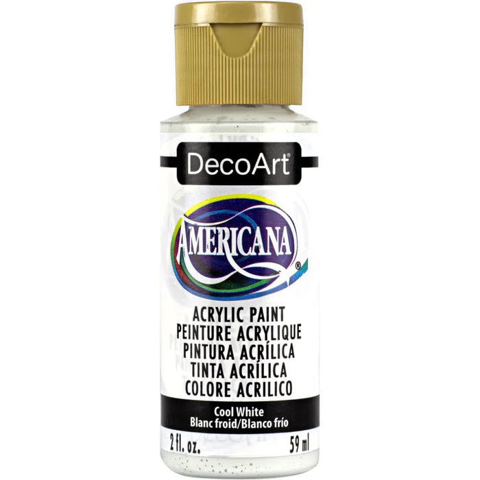 Peinture acrylique DecoArt - Blanc froid - 2 oz - Quincaillerie G.H. Berger