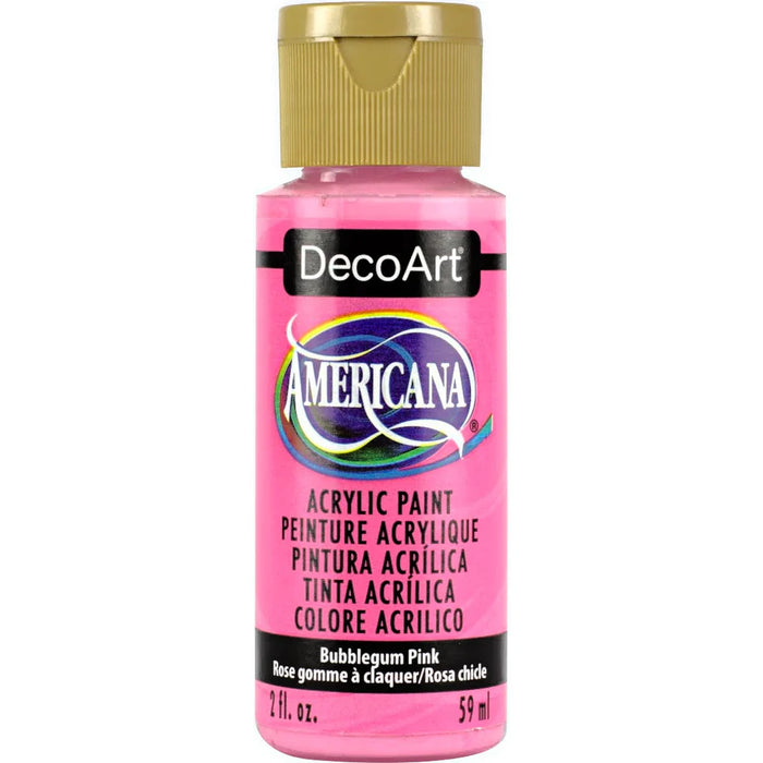 Peinture acrylique DecoArt - Rose gomme à claquer - 2 oz - Quincaillerie G.H. Berger