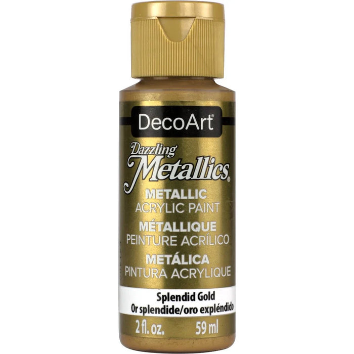 Peinture acrylique DecoArt - Or splendide - 2 oz - Quincaillerie G.H. Berger