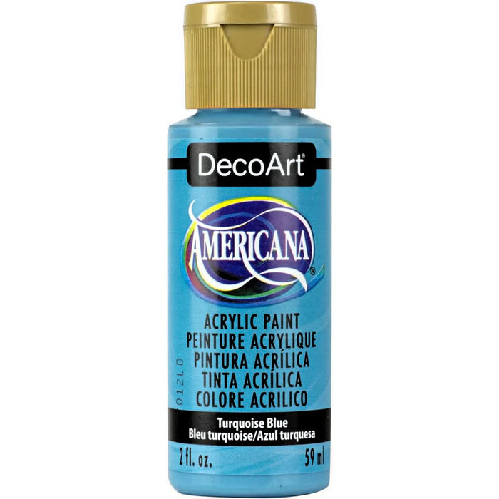 Peinture acrylique DecoArt - Bleu turquoise - 2 oz - Quincaillerie G.H. Berger