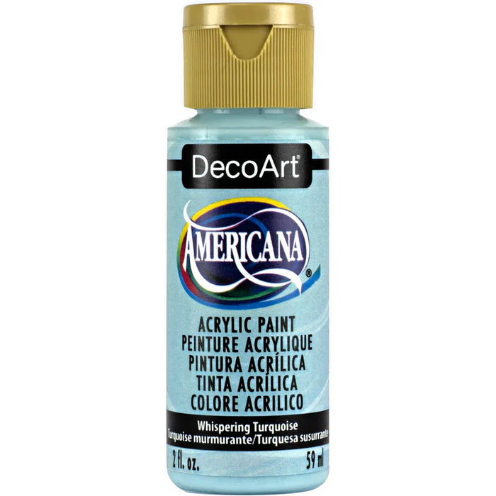 Peinture acrylique DecoArt - Turquoise murmurante - 2 oz - Quincaillerie G.H. Berger