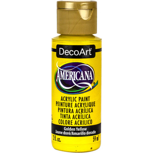 Peinture acrylique DecoArt - Jaune doré - 2 oz - Quincaillerie G.H. Berger