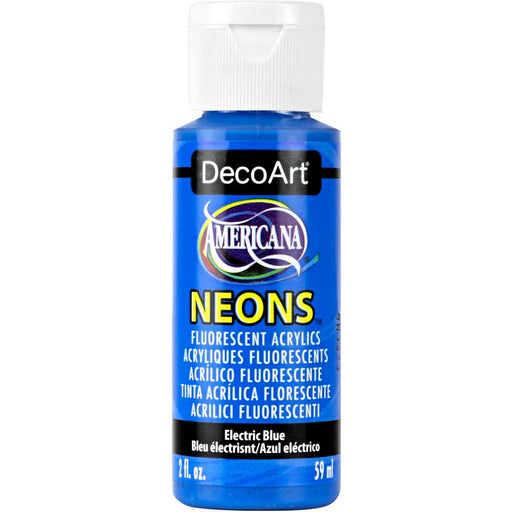 Peinture acrylique fluorescente DecoArt - Bleu électrique - 2 oz - Quincaillerie G.H. Berger