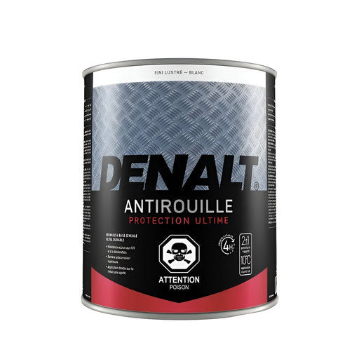 Peinture antirouille à l'huile - - Blanc teintable - Fini mat - 899 mL Denalt - Quincaillerie G.H. Berger