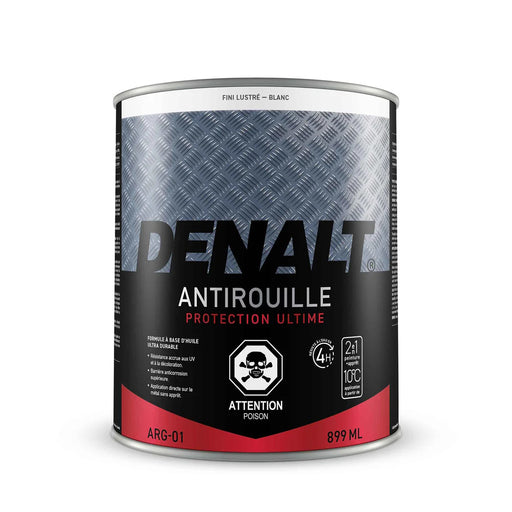 Peinture antirouille à l'huile - - Blanc teintable - Fini lustré - 899 mL Denalt - Quincaillerie G.H. Berger