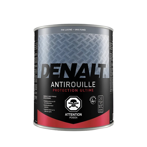 Peinture antirouille à l'huile - - Gris fumée - Fini lustré - 899 mL Denalt - Quincaillerie G.H. Berger