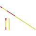 Balise d'entrée jaune et rouge 1/2" X 60" - Quincaillerie G.H. Berger