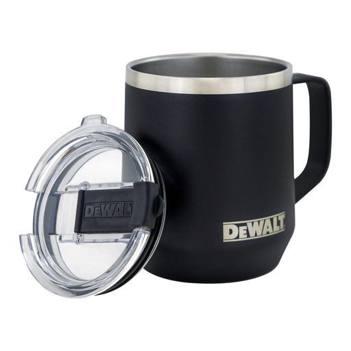 Tasse à café isotherme noire Dewalt 14 oz - Quincaillerie G.H. Berger