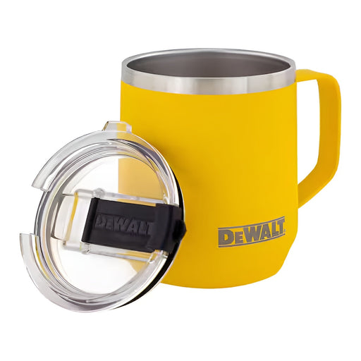 Tasse à café isotherme jaune Dewalt 14 oz - Quincaillerie G.H. Berger