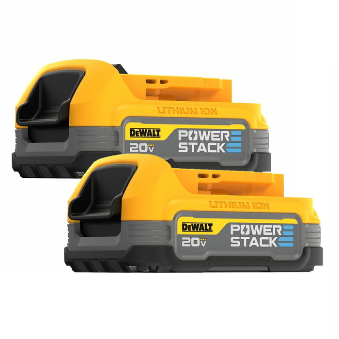 Ens. 2 batteries compactes 20 V MAX* DEWALT POWERSTACK™ - Quincaillerie G.H. Berger