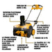 Ens. souffleuse à neige 60V MAX* - Dewalt - Quincaillerie G.H. Berger
