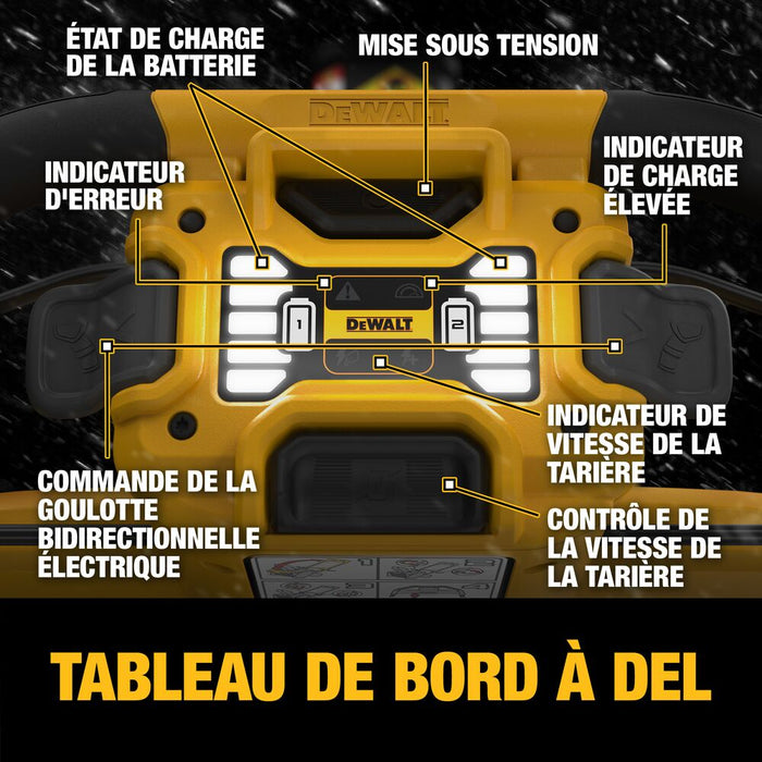 Ens. souffleuse à neige 60V MAX* - Dewalt - Quincaillerie G.H. Berger