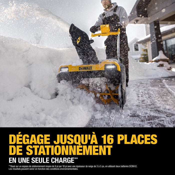 Ens. souffleuse à neige 60V MAX* - Dewalt - Quincaillerie G.H. Berger