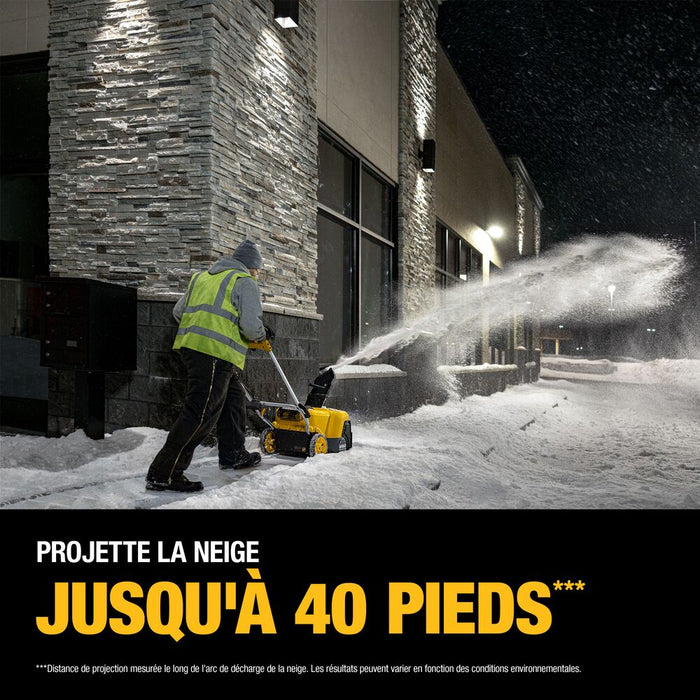 Ens. souffleuse à neige 60V MAX* - Dewalt - Quincaillerie G.H. Berger