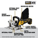 Biscuiteuse 20V Max XR - Outil seul - Quincaillerie G.H. Berger