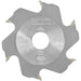 Lame en carbure  pour biscuiteuse 4" 6 dents - Quincaillerie G.H. Berger