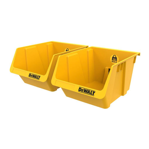 Ensemble de 2 bacs de plastique sur rails - Quincaillerie G.H. Berger