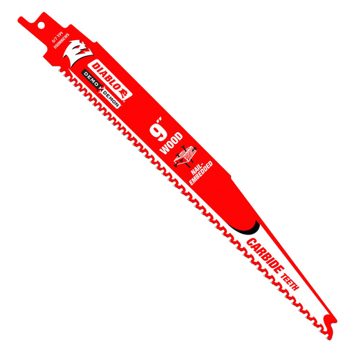 Lame pour scie alternative de 9" en carbure pour bois avec clous - Quincaillerie G.H. Berger