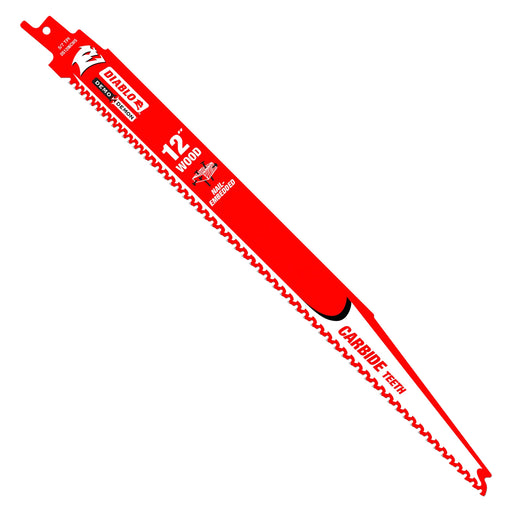Lame pour scie alternative de 12" en carbure pour bois avec clous - Quincaillerie G.H. Berger