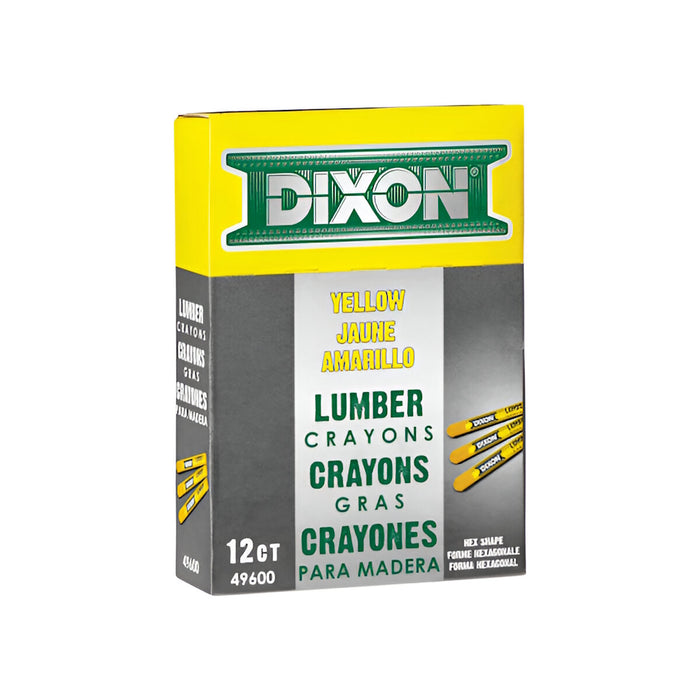 Crayon de menuiserie jaune - Quincaillerie G.H. Berger