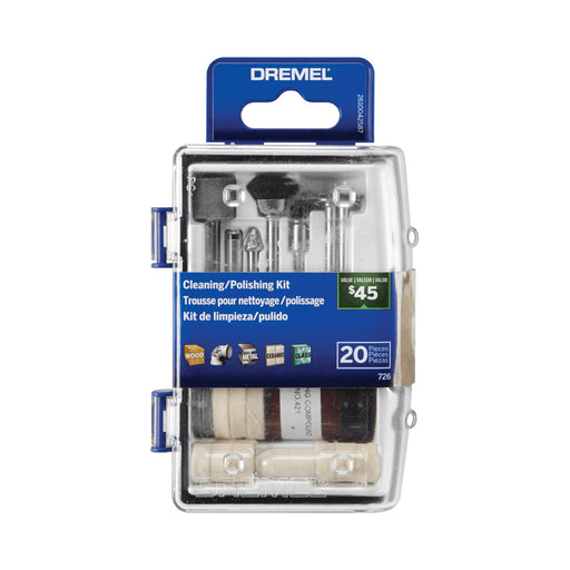 Ensemble de 20 accessoires pour polissage et nettoyage Bosch - Quincaillerie G.H. Berger