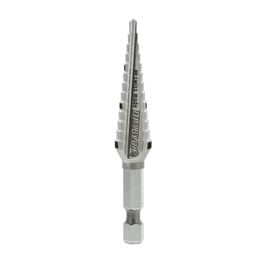 Foret étagé 1/2" x 13 étages, tige 1/4" Hex - Quincaillerie G.H. Berger