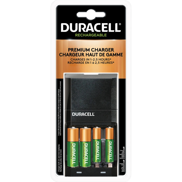 Chargeur pour piles pour AA et AAA Duracell - Quincaillerie G.H. Berger