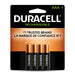 Piles rechargeables AAA - Paquet de 4 Duracell - Quincaillerie G.H. Berger