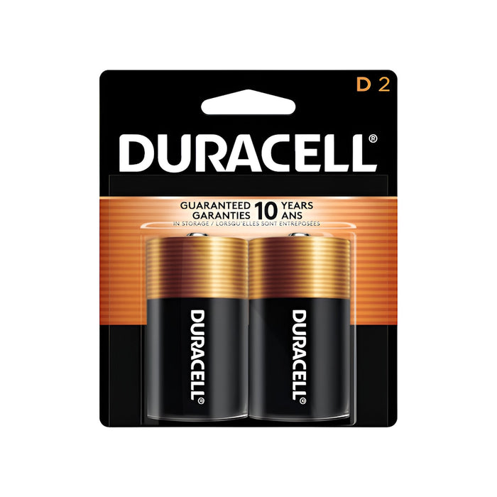 Piles Coppertop Duracell C - Paquet de 2 - Quincaillerie G.H. Berger