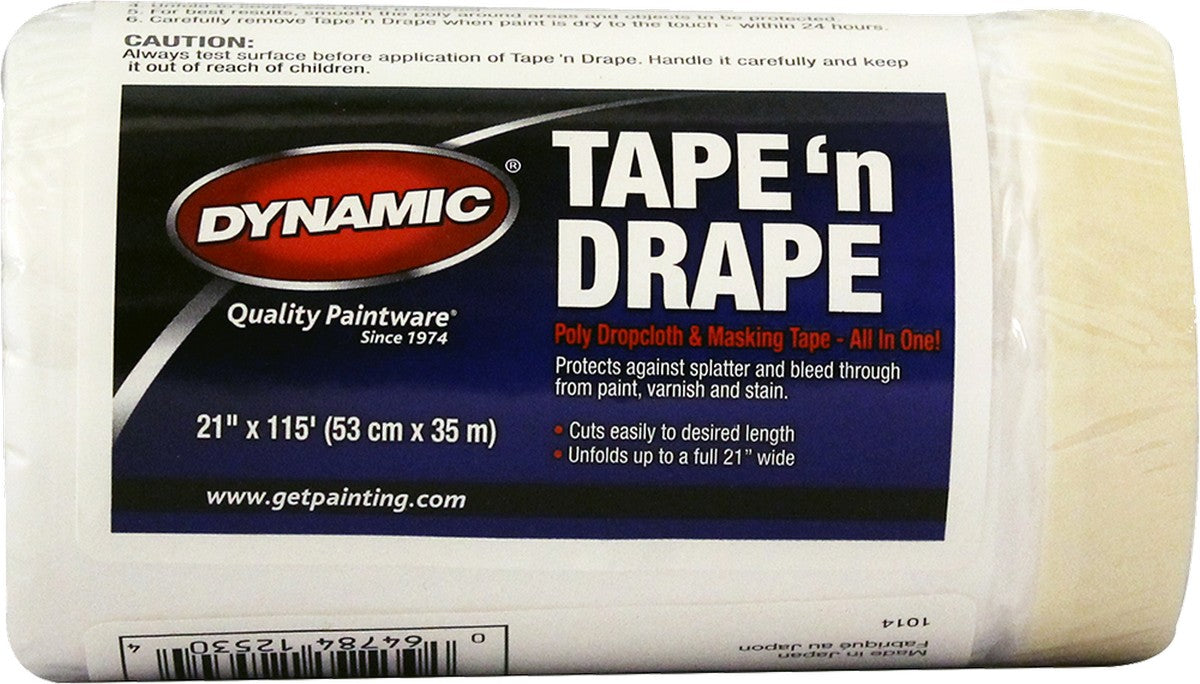 Rouleau de toile Tape N Drape 53" X 53" Dynamic