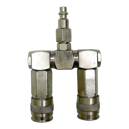 Séparateur de ligne, 2 ports 1/4"NPT ROK - Quincaillerie G.H. Berger