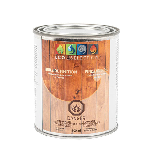 Huile naturelle pour le bois - Blanc - 500 mL ECO-SELECTION - Quincaillerie G.H. Berger