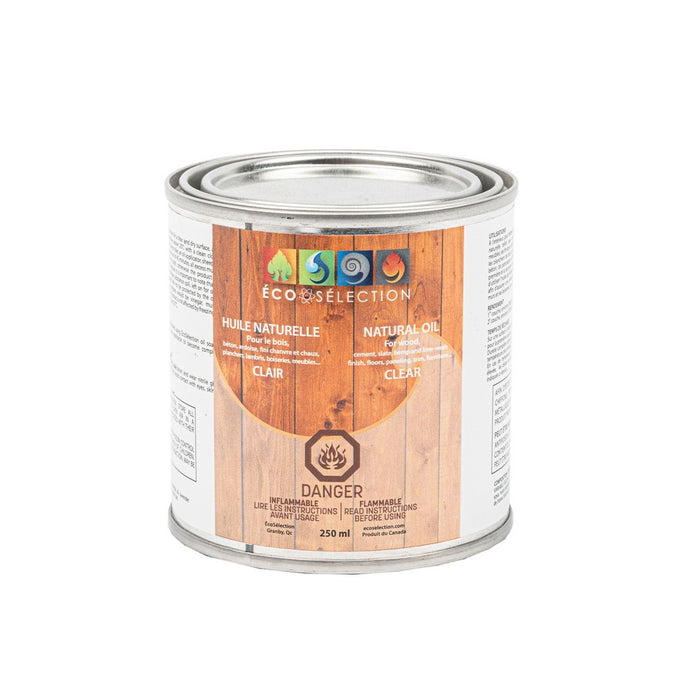 Huile naturelle pour le bois - Choco - 250 mL ECO-SELECTION - Quincaillerie G.H. Berger