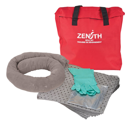 Trousse portative écono contre les déversements Produits de sécurité ZENITH - Quincaillerie G.H. Berger